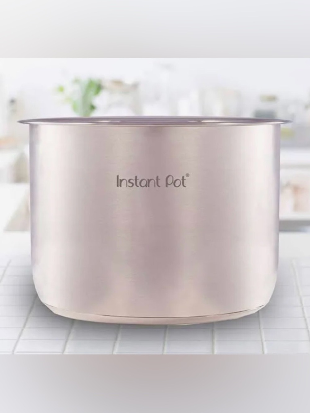 Instant Pot Inner Pot Stainless Steel, 6Qt